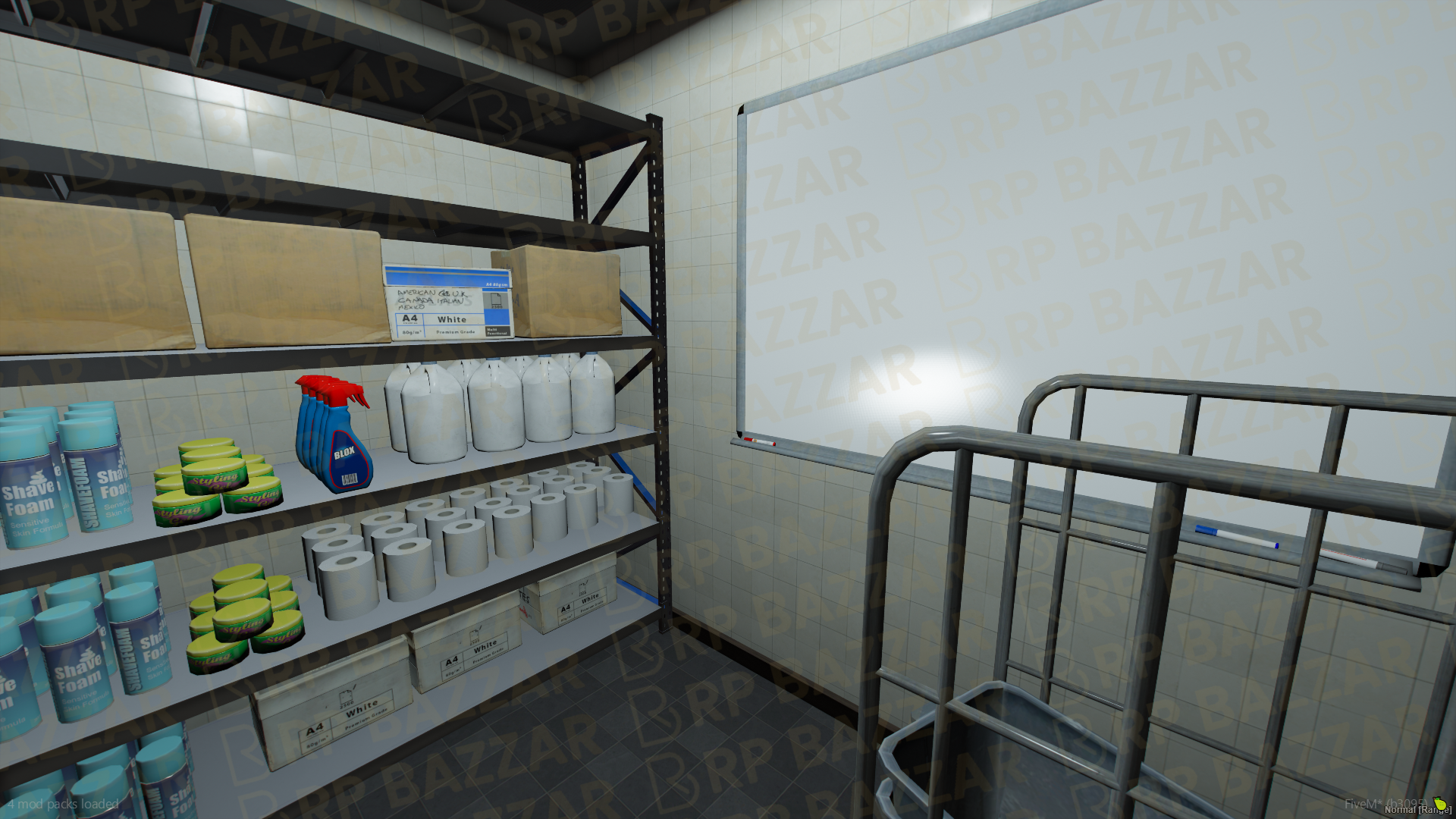 Urban Police Station FiveM MLO — GTA RP Interior — ESX QB QBOX — RPBazzar