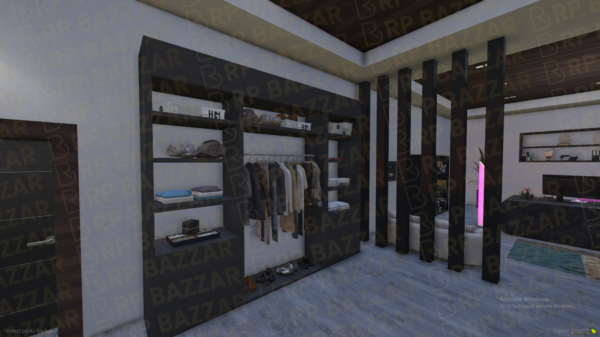 Modern Mansion FiveM MLO — GTA RP Interior — ESX QB QBOX — RPBazzar