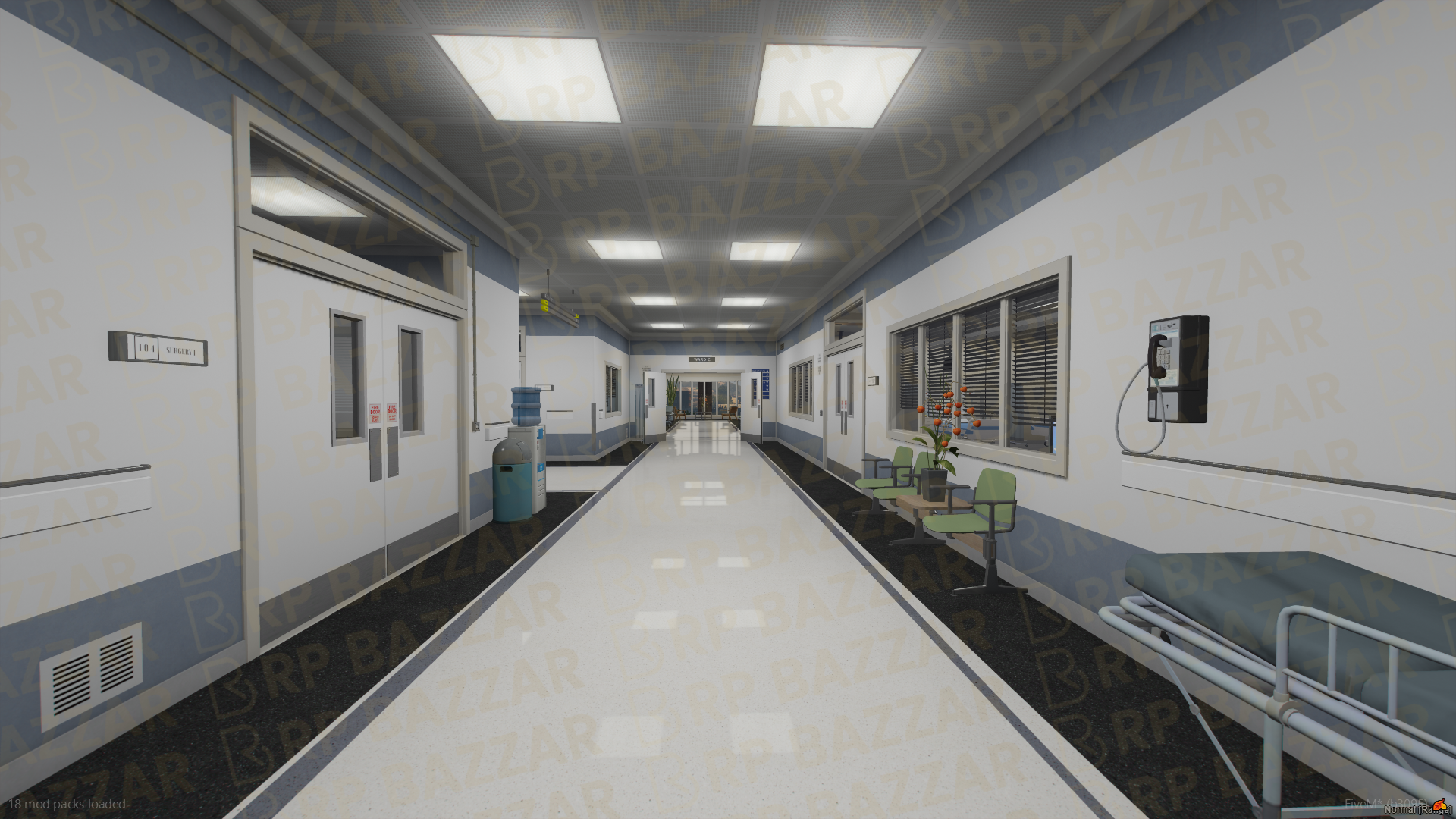 Northside Hospital FiveM MLO — GTA RP Interior — ESX QB QBOX — RPBazzar