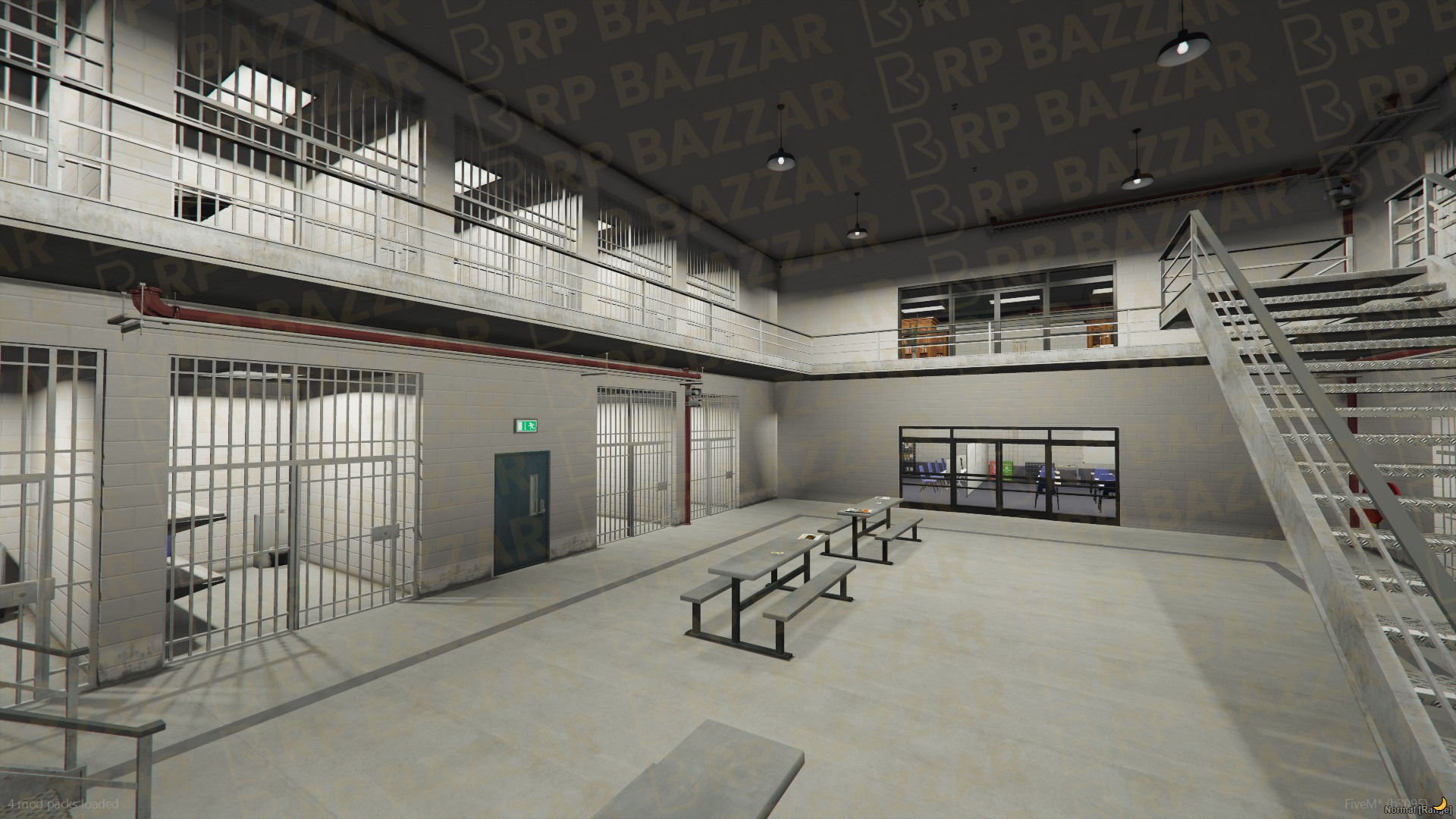 State Prison FiveM MLO — GTA RP Interior — ESX QB QBOX — RPBazzar