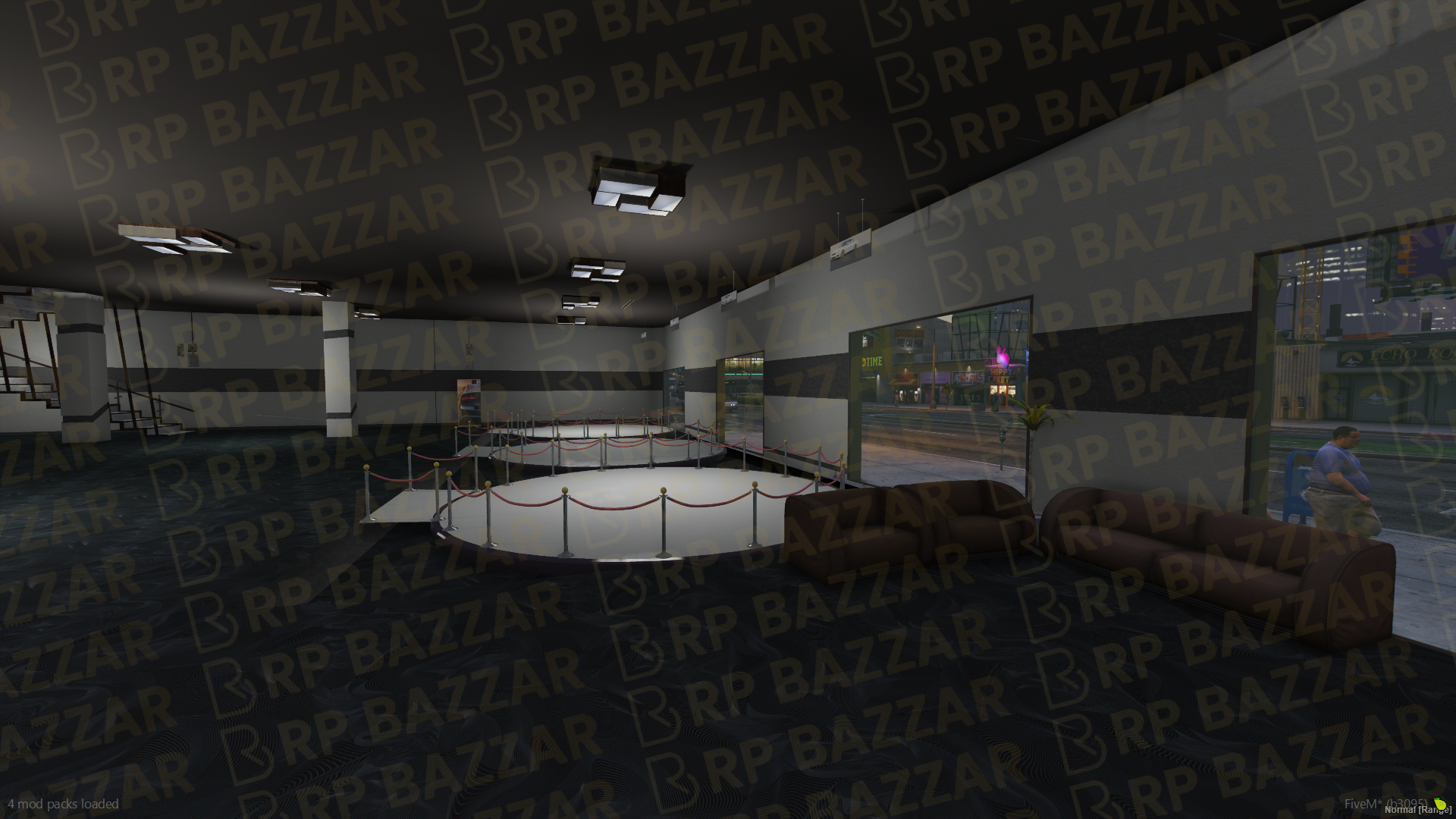 Flagship Vehicle Shop FiveM MLO — GTA RP Interior — ESX QB QBOX — RPBazzar