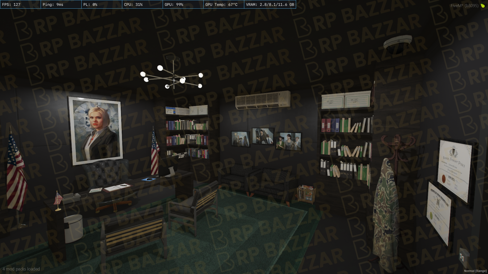 Downtown Office FiveM MLO — GTA RP Interior — ESX QB QBOX — RPBazzar