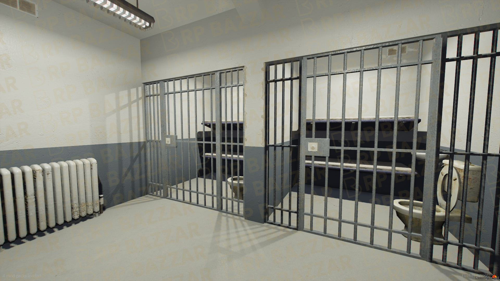 Precinct Police Station FiveM MLO — GTA RP Interior — ESX QB QBOX — RPBazzar