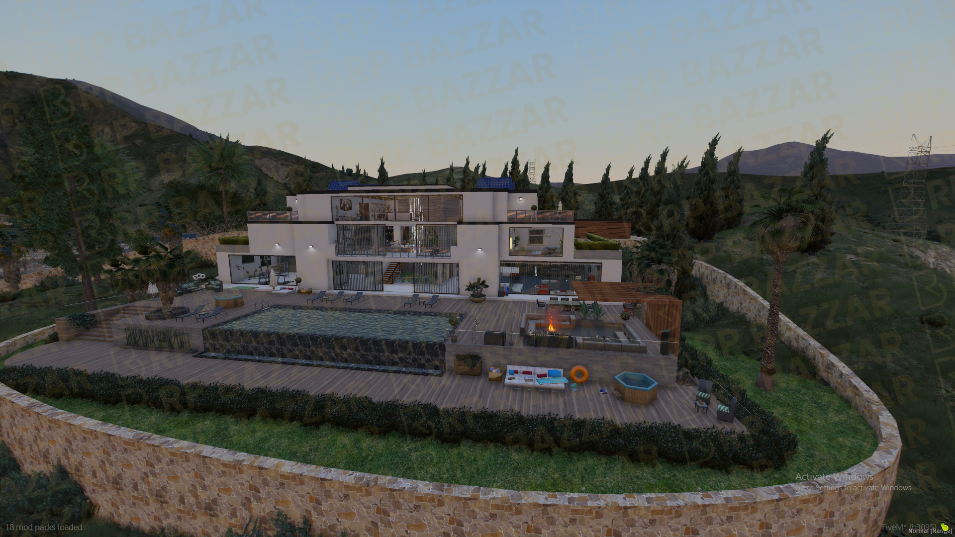 Sleek Mansion FiveM MLO — GTA RP Interior — ESX QB QBOX — RPBazzar
