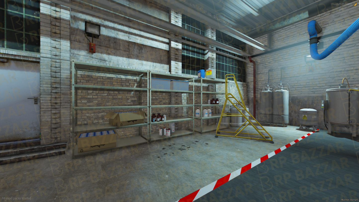 Concealed Drug Lab FiveM MLO — GTA RP Interior — ESX QB QBOX — RPBazzar