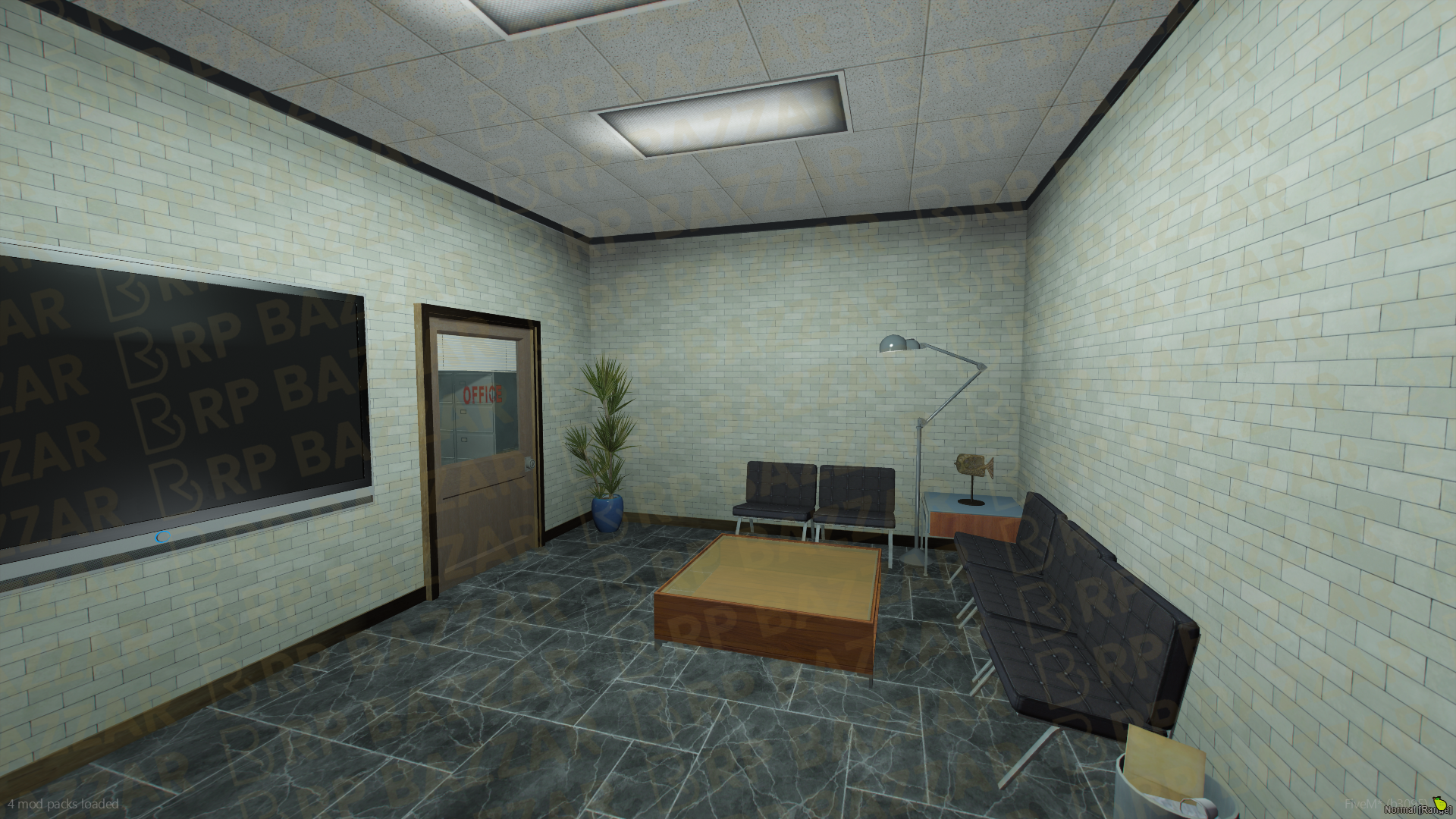 Pro Repair Station FiveM MLO — GTA RP Interior — ESX QB QBOX — RPBazzar