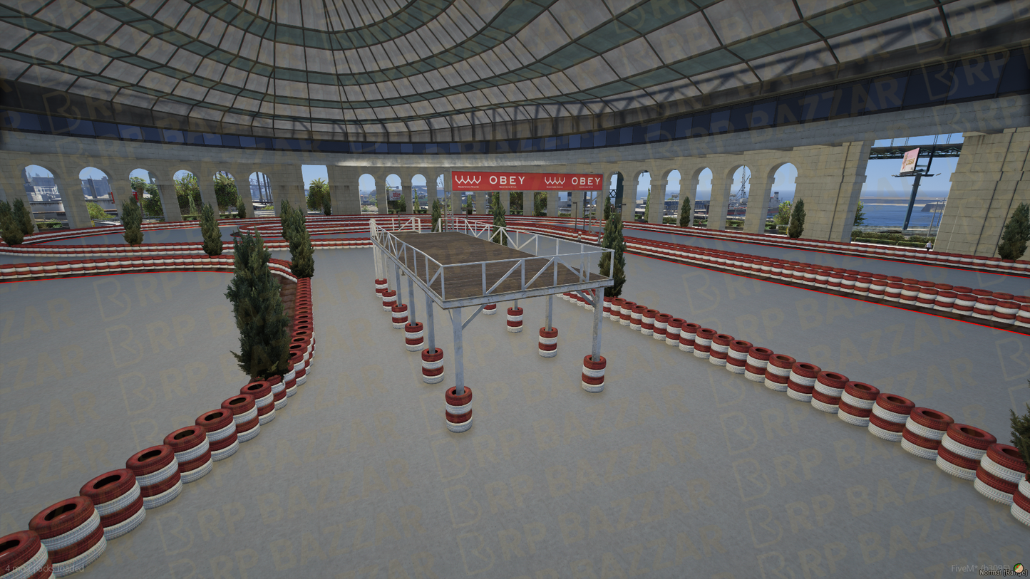 Speed Race Track FiveM MLO — GTA RP Interior — ESX QB QBOX — RPBazzar