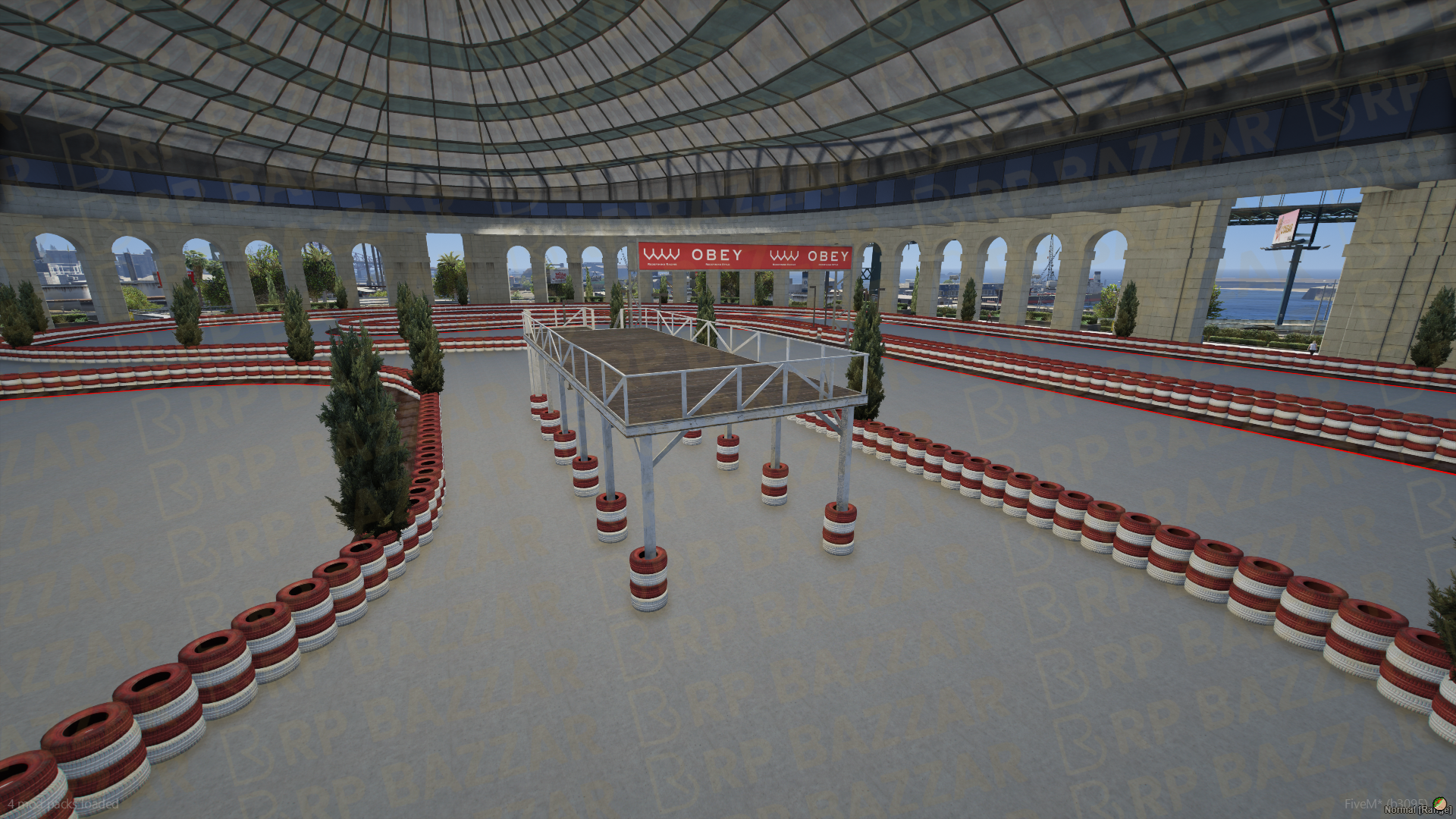 Speed Race Track FiveM MLO — GTA RP Interior — ESX QB QBOX — RPBazzar