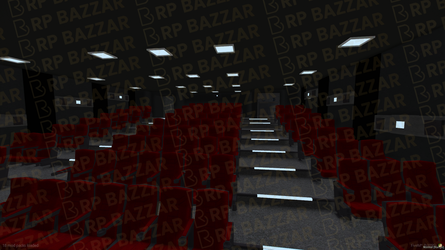 Royal Cinema FiveM MLO — GTA RP Interior — ESX QB QBOX — RPBazzar