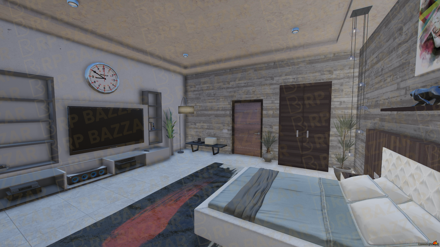 Elite Mansion FiveM MLO — GTA RP Interior — ESX QB QBOX — RPBazzar