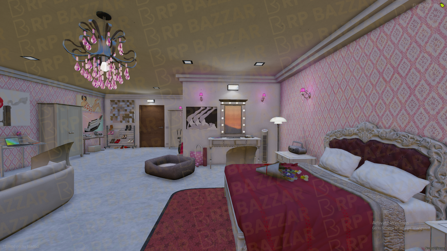 Cliffside House FiveM MLO — GTA RP Interior — ESX QB QBOX — RPBazzar