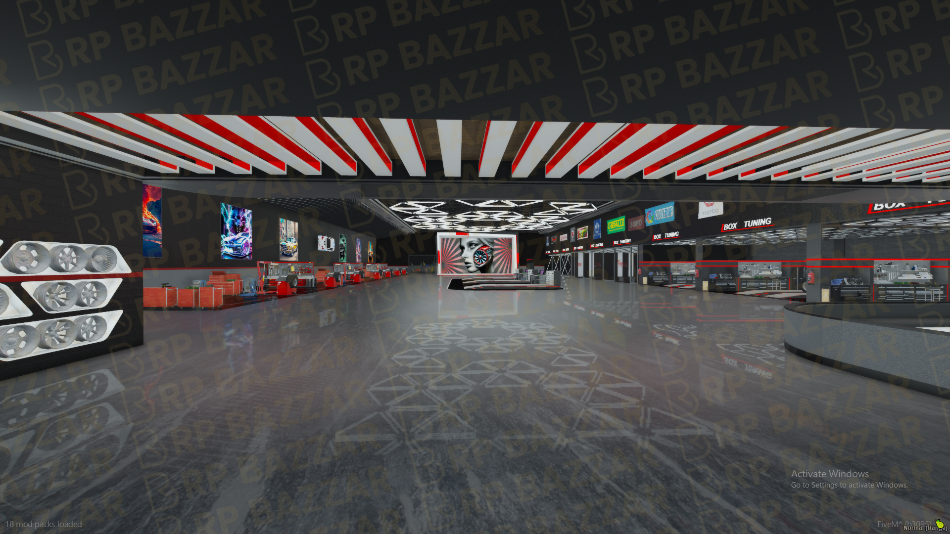 Premium Mechanic Shop FiveM MLO — GTA RP Interior — ESX QB QBOX — RPBazzar