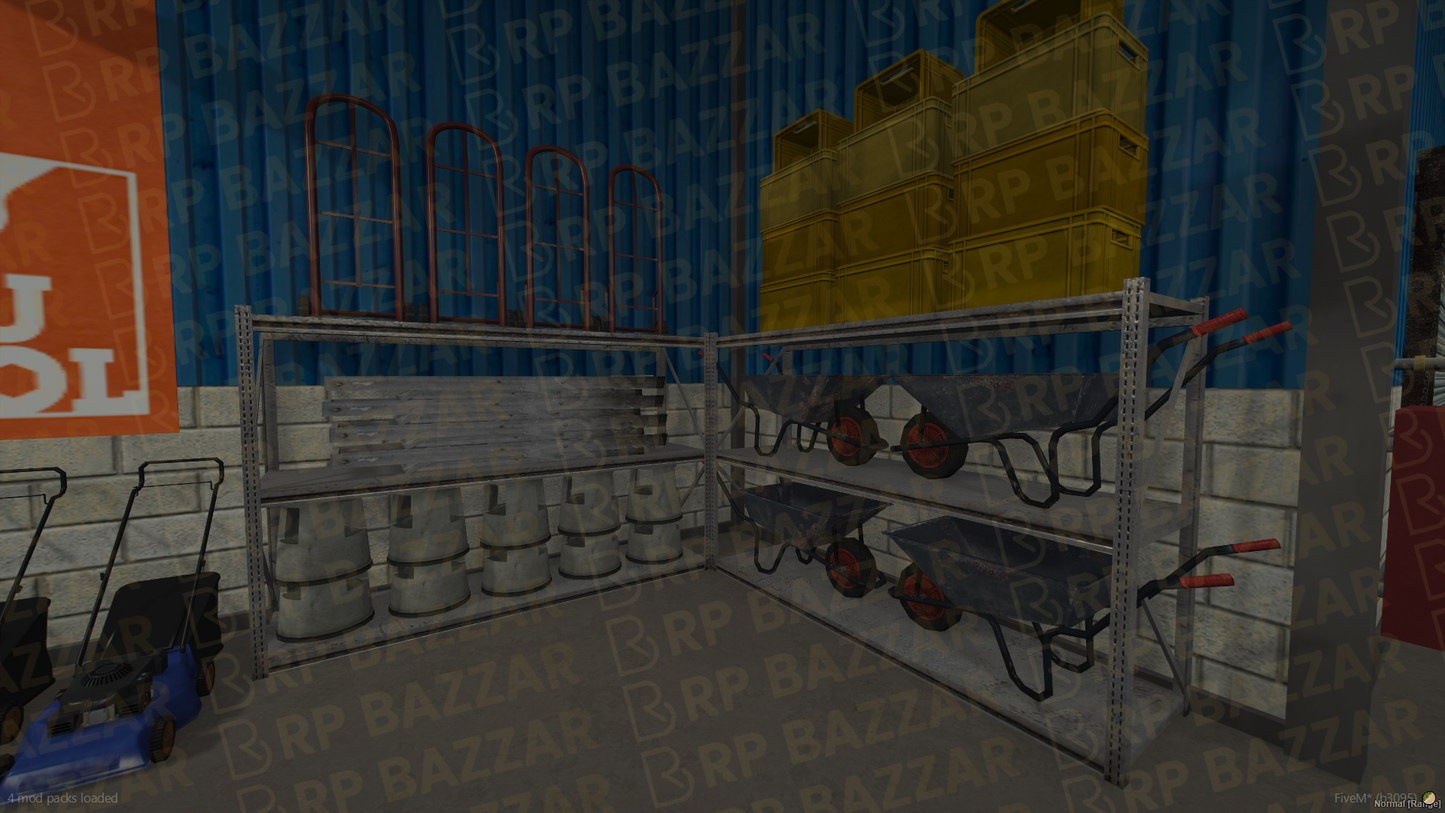 Grand Shopping Mall FiveM MLO — GTA RP Interior — ESX QB QBOX — RPBazzar