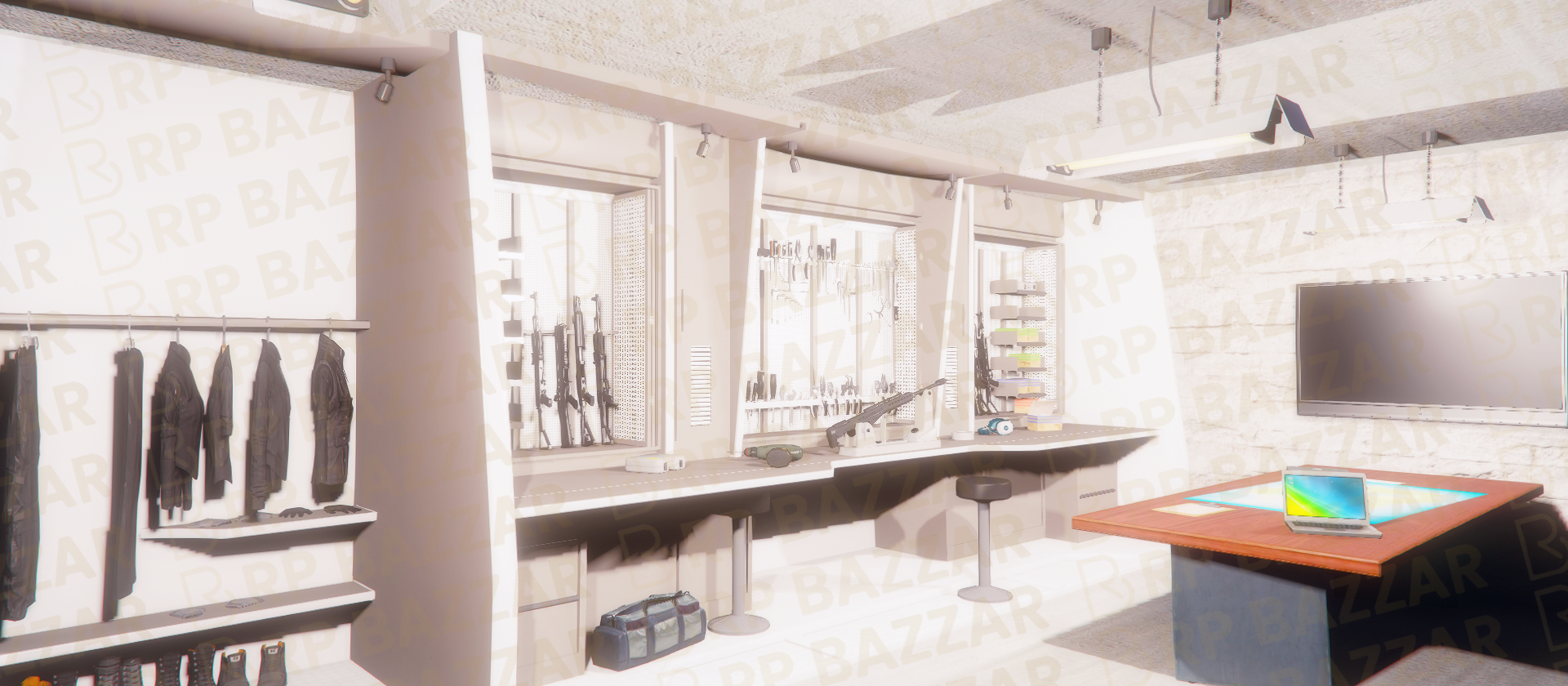 Secure Bunker FiveM MLO — GTA RP Interior — ESX QB QBOX — RPBazzar