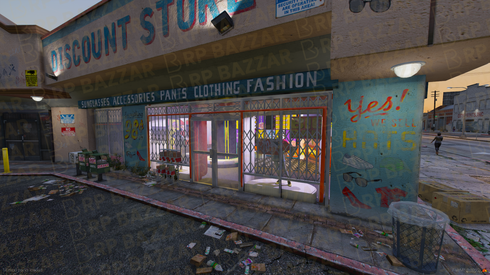 Boutique Clothing Store FiveM MLO — GTA RP Interior — ESX QB QBOX — RPBazzar