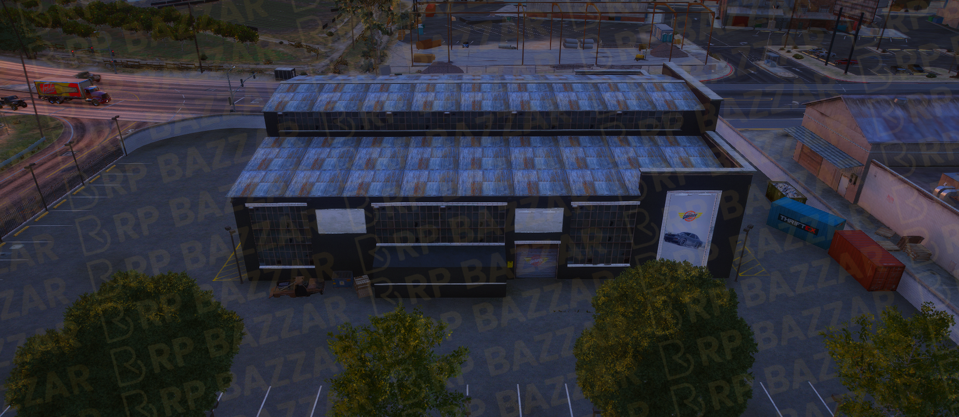 Local Mechanic Shop FiveM MLO — GTA RP Interior — ESX QB QBOX — RPBazzar