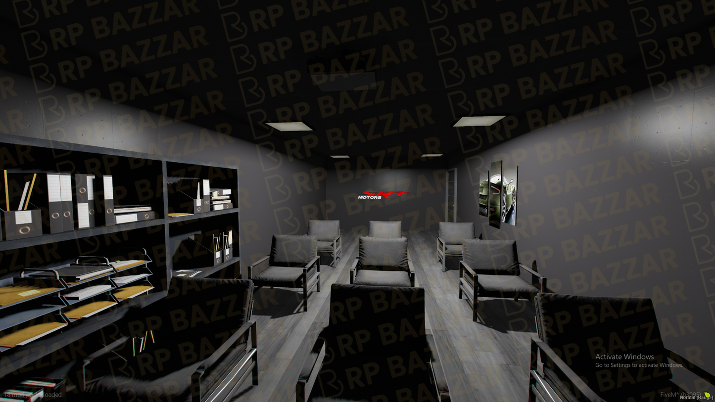 Luxury Mechanic Shop FiveM MLO — GTA RP Interior — ESX QB QBOX — RPBazzar