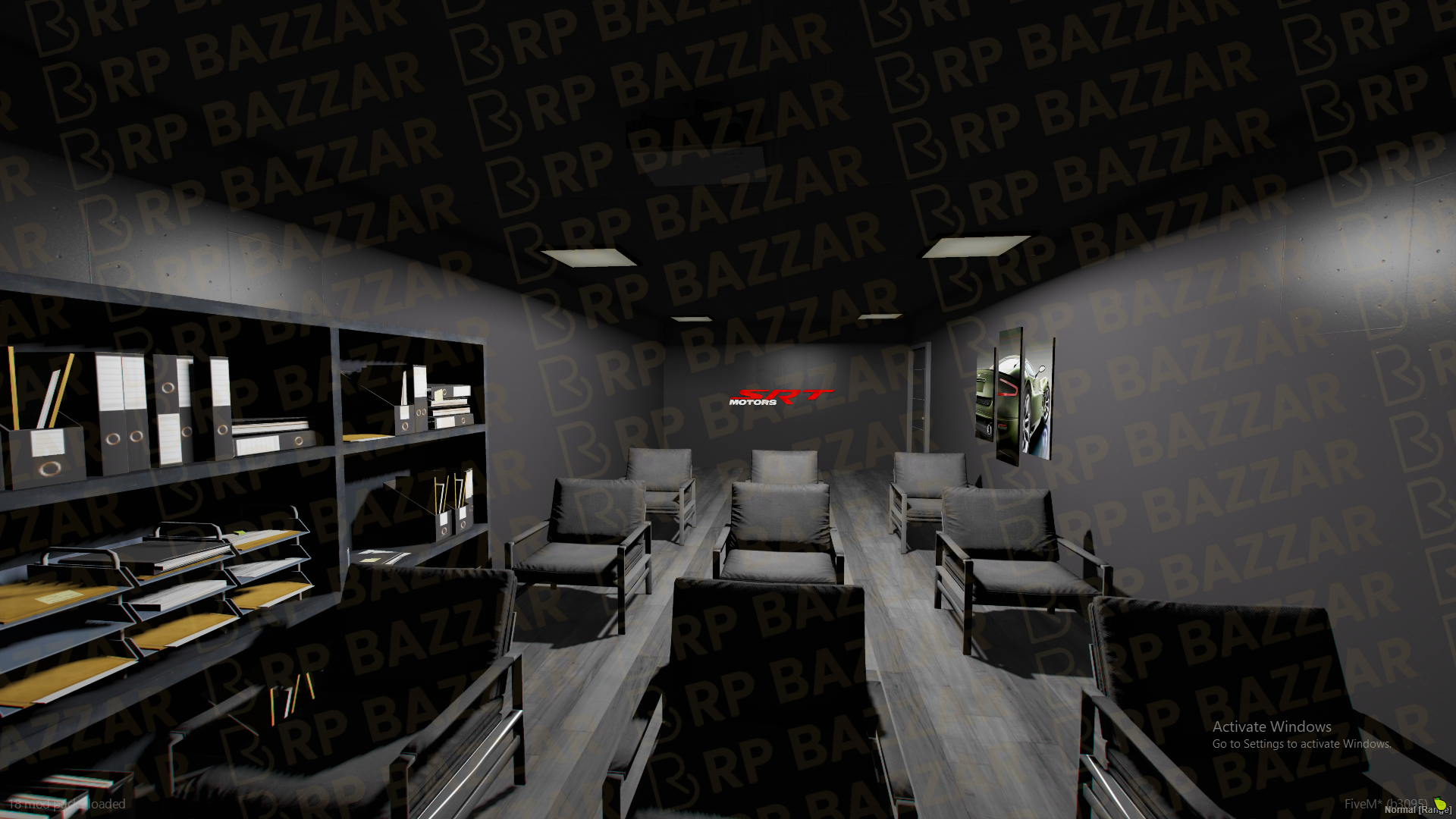 Luxury Mechanic Shop FiveM MLO — GTA RP Interior — ESX QB QBOX — RPBazzar
