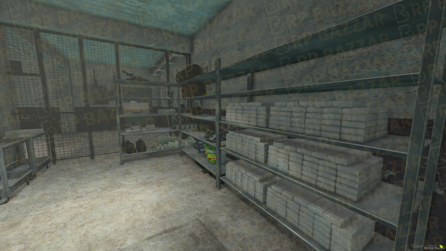 Vault Drug Lab FiveM MLO — GTA RP Interior — ESX QB QBOX — RPBazzar