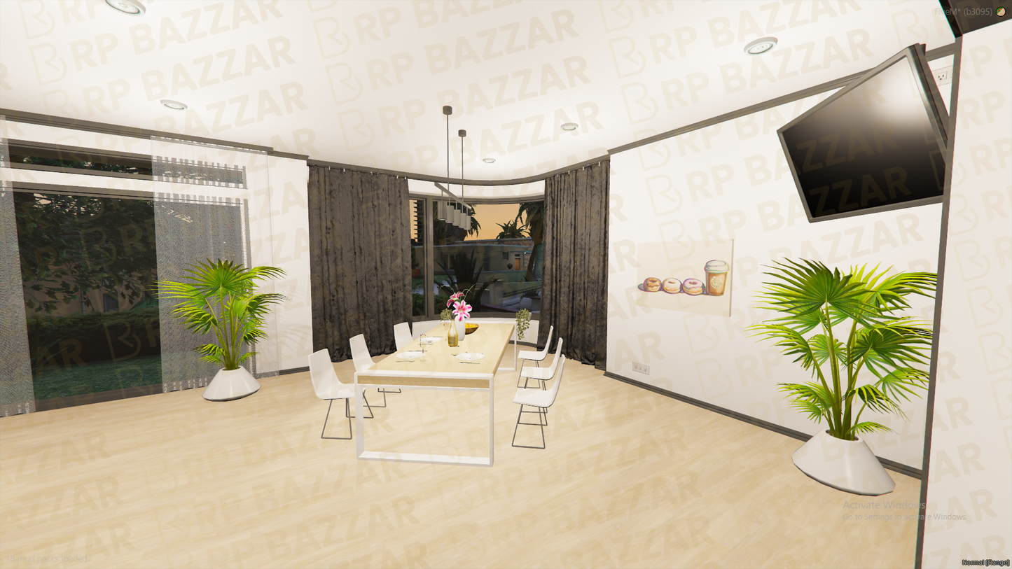 Vibrant House FiveM MLO — GTA RP Interior — ESX QB QBOX — RPBazzar