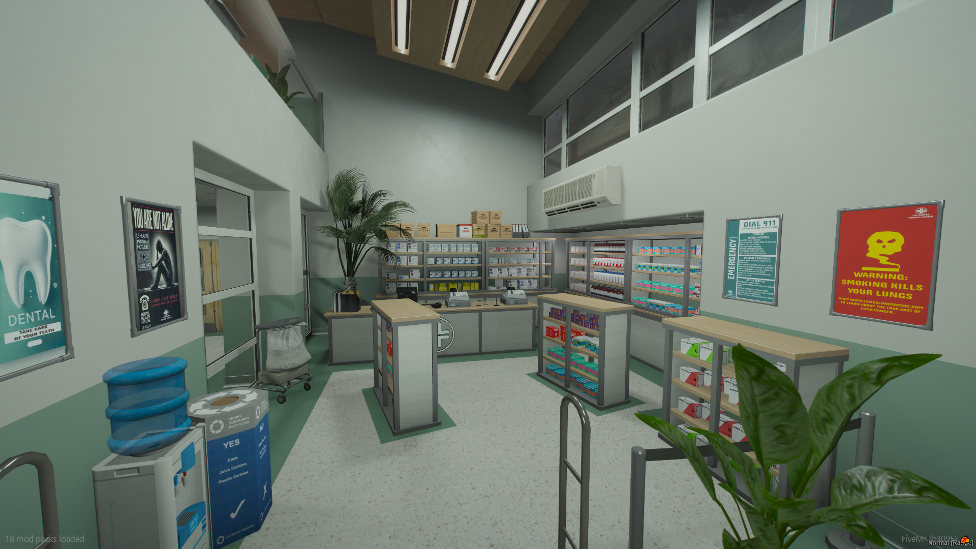 Recovery Hospital FiveM MLO — GTA RP Interior — ESX QB QBOX — RPBazzar