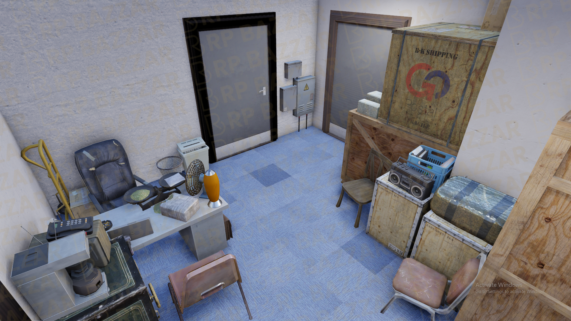 Industrial Canteen FiveM MLO — GTA RP Interior — ESX QB QBOX — RPBazzar