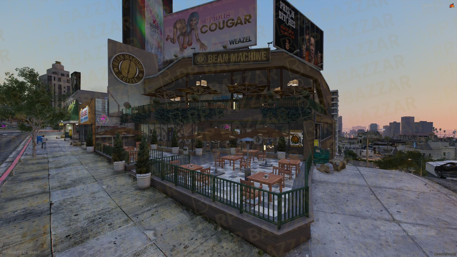 Urban Cantina FiveM MLO — GTA RP Interior — ESX QB QBOX — RPBazzar