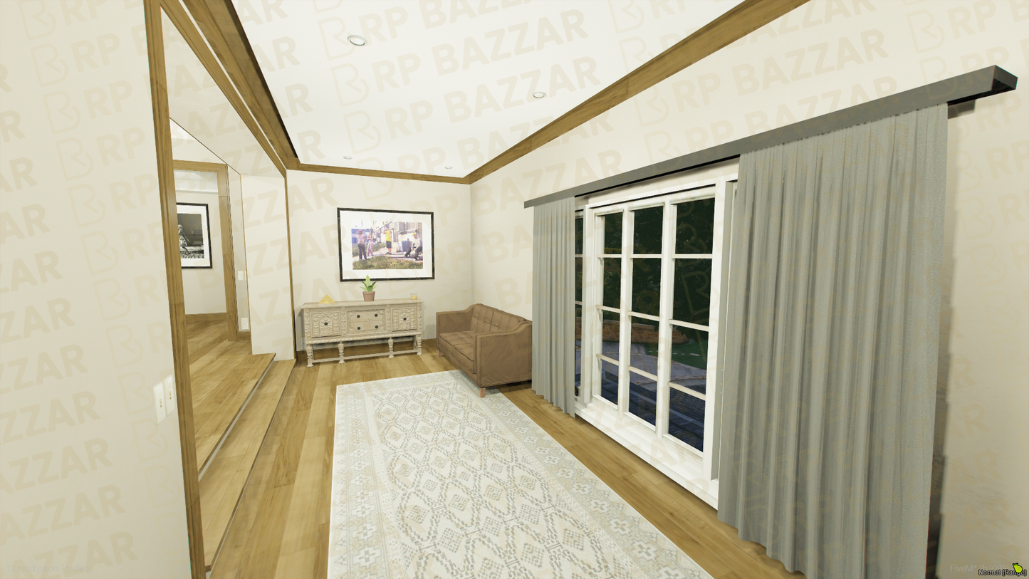 Underground House FiveM MLO — GTA RP Interior — ESX QB QBOX — RPBazzar