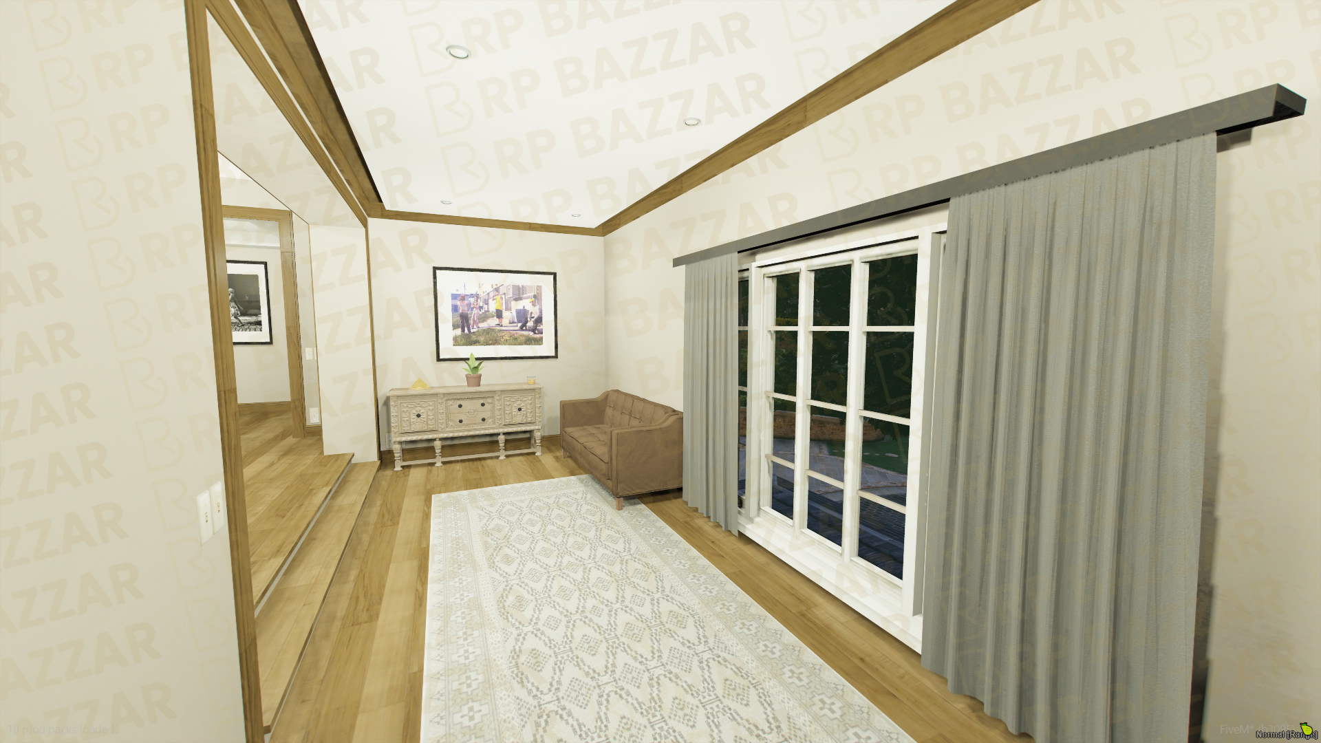 Underground House FiveM MLO — GTA RP Interior — ESX QB QBOX — RPBazzar