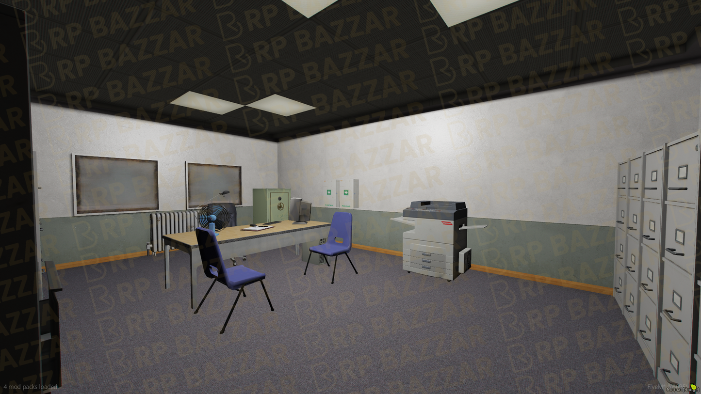 Combat Police Traning FiveM MLO — GTA RP Interior — ESX QB QBOX — RPBazzar