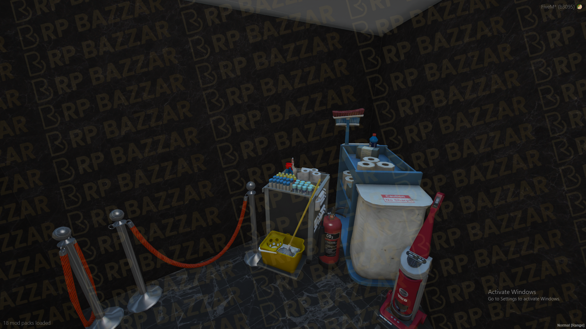 Gourmet Food Court FiveM MLO — GTA RP Interior — ESX QB QBOX — RPBazzar