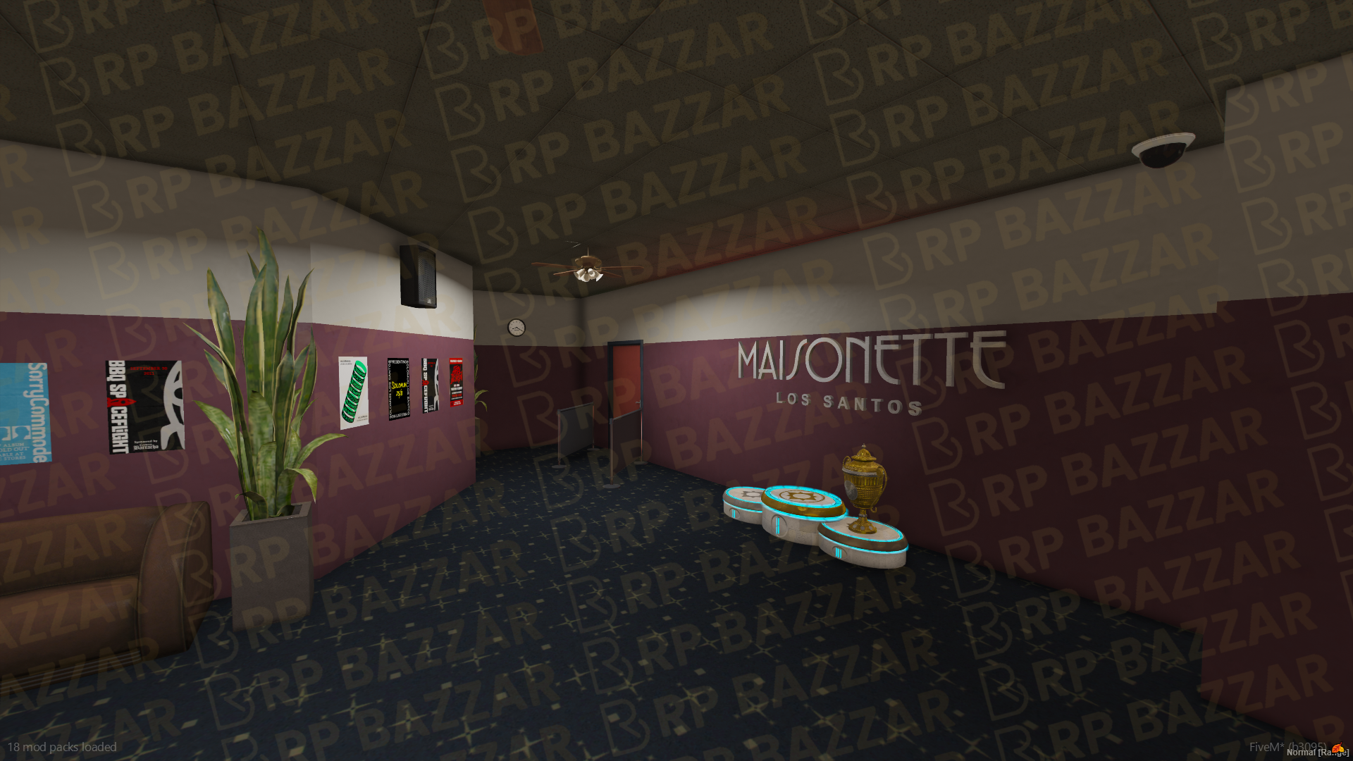 Grand Cinema FiveM MLO — GTA RP Interior — ESX QB QBOX — RPBazzar
