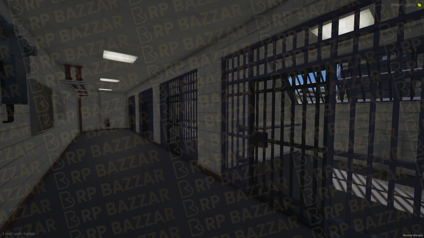Vanguard Police Station FiveM MLO — GTA RP Interior — ESX QB QBOX — RPBazzar