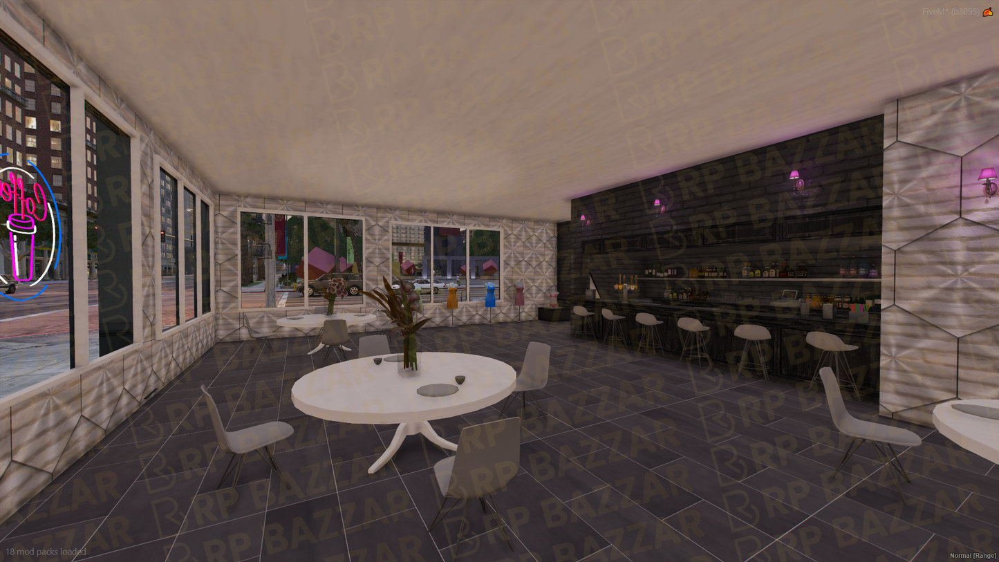 Vintage Clothing Store FiveM MLO — GTA RP Interior — ESX QB QBOX — RPBazzar