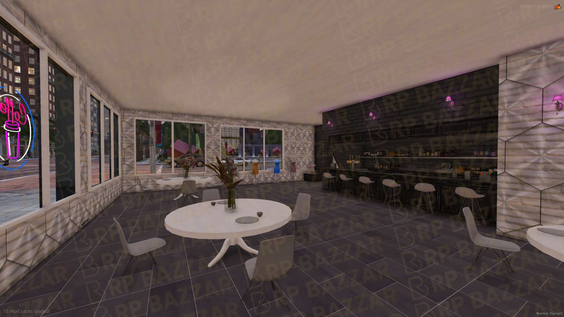 Vintage Clothing Store FiveM MLO — GTA RP Interior — ESX QB QBOX — RPBazzar