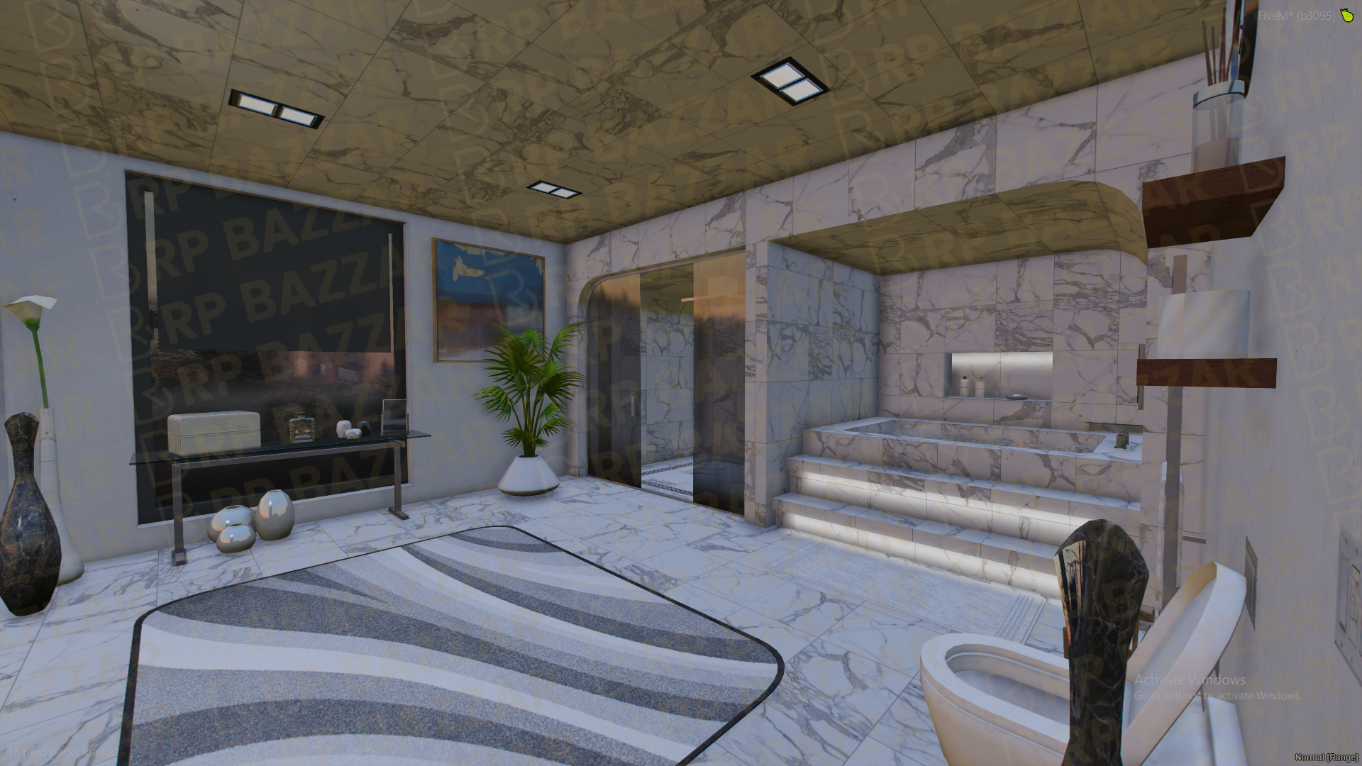 Cliffside House FiveM MLO — GTA RP Interior — ESX QB QBOX — RPBazzar
