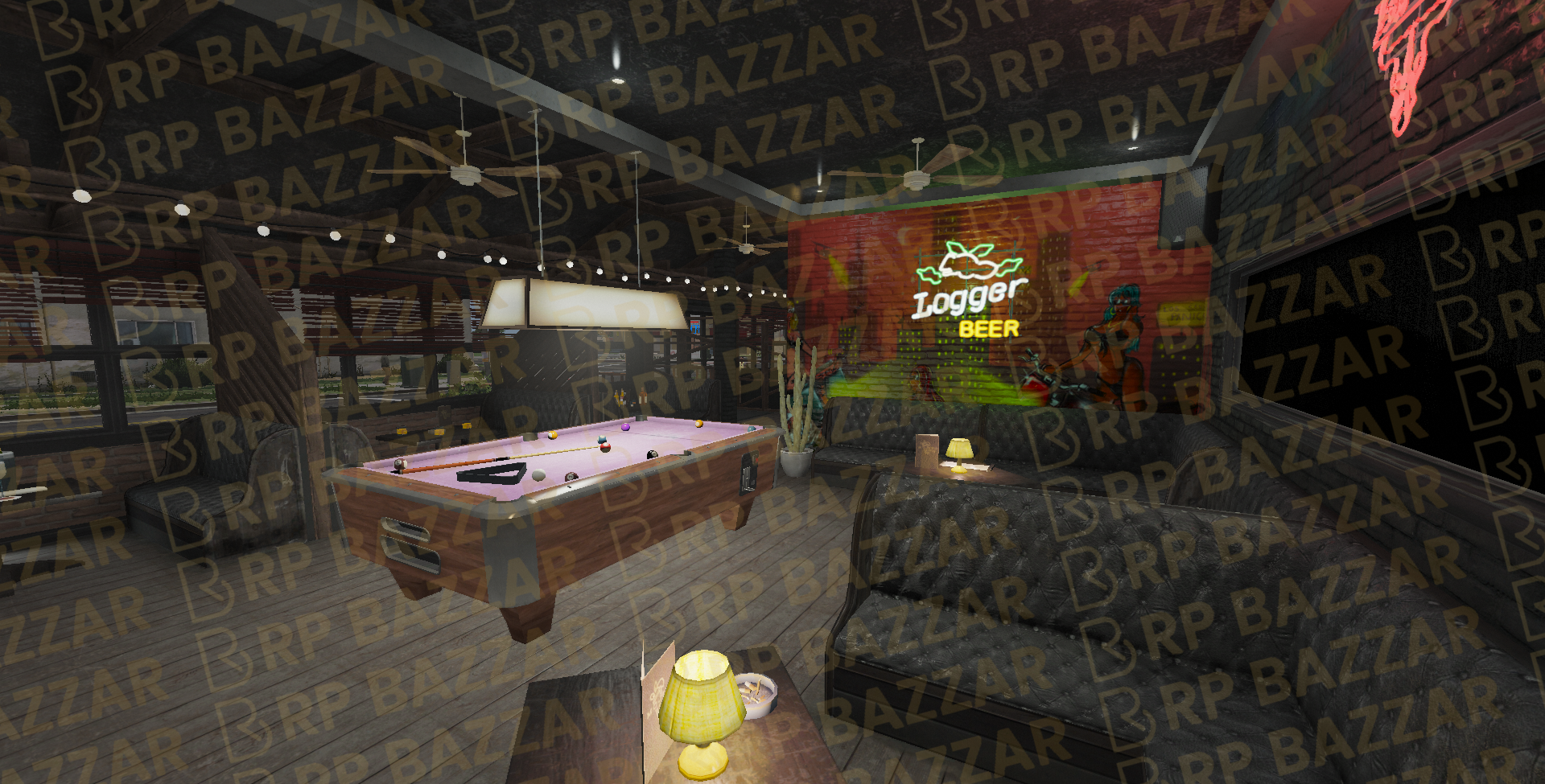 Gritty Restaurant FiveM MLO — GTA RP Interior — ESX QB QBOX — RPBazzar