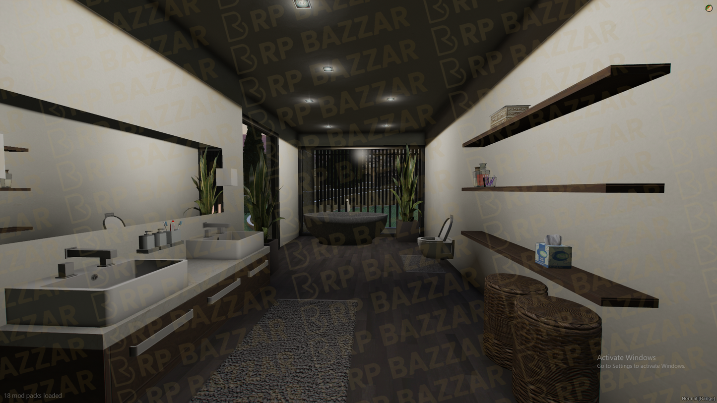 Gritty Mansion FiveM MLO — GTA RP Interior — ESX QB QBOX — RPBazzar