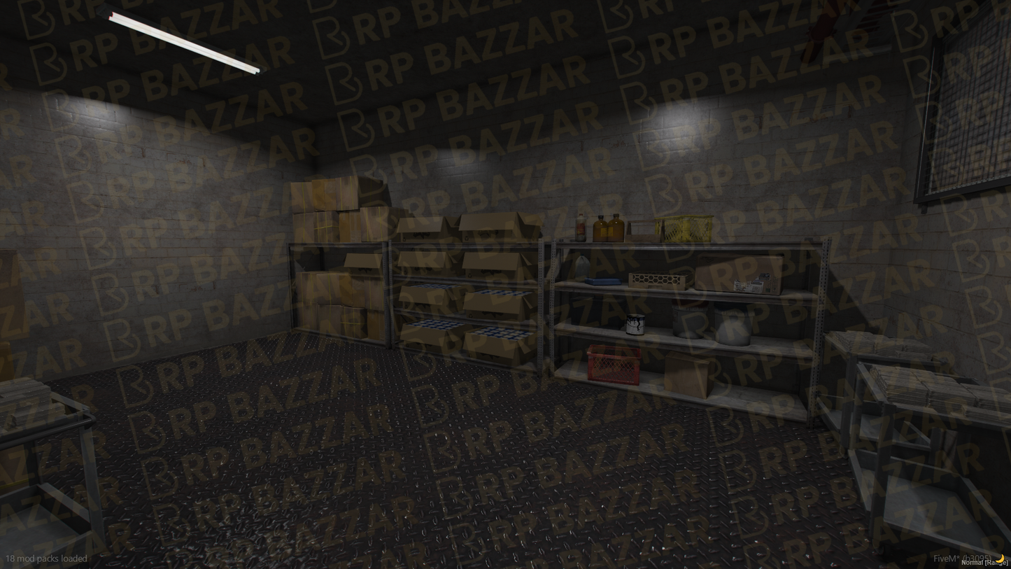 Deep Drug Lab FiveM MLO — GTA RP Interior — ESX QB QBOX — RPBazzar