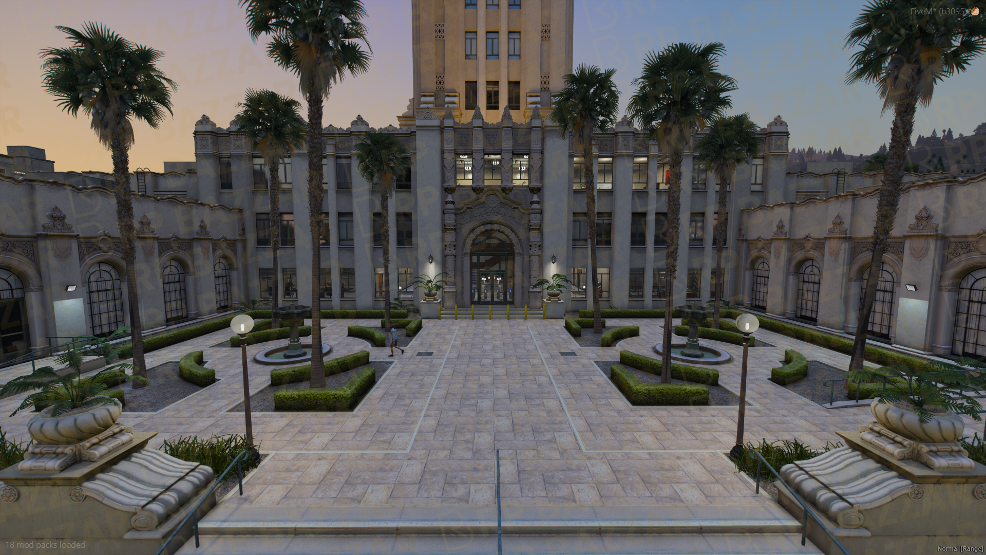 Grand City Hall FiveM MLO — GTA RP Interior — ESX QB QBOX — RPBazzar