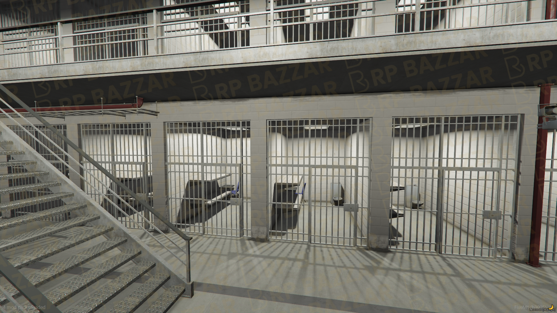 State Prison FiveM MLO — GTA RP Interior — ESX QB QBOX — RPBazzar