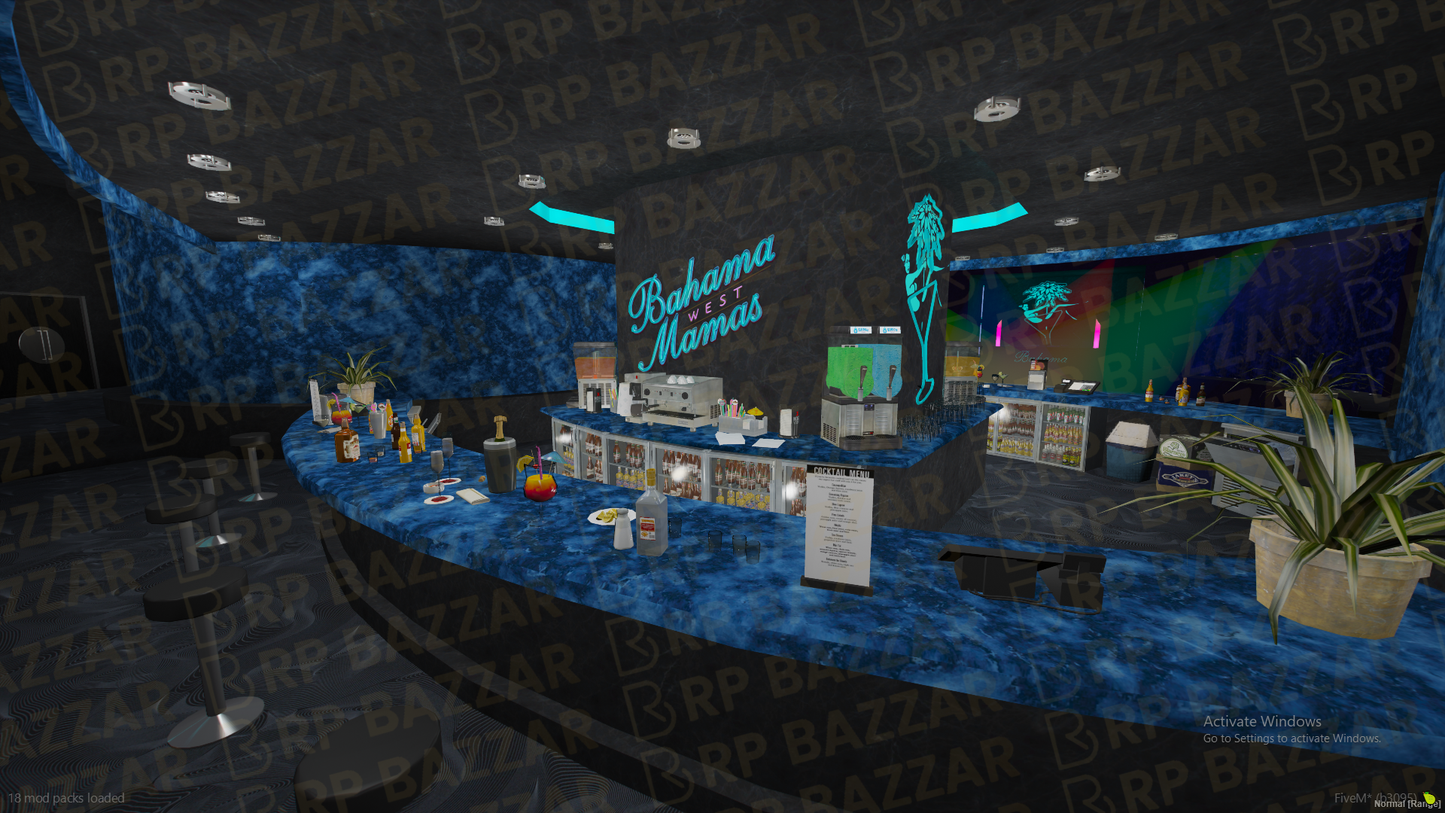 Uptown Nightclub FiveM MLO — GTA RP Interior — ESX QB QBOX — RPBazzar