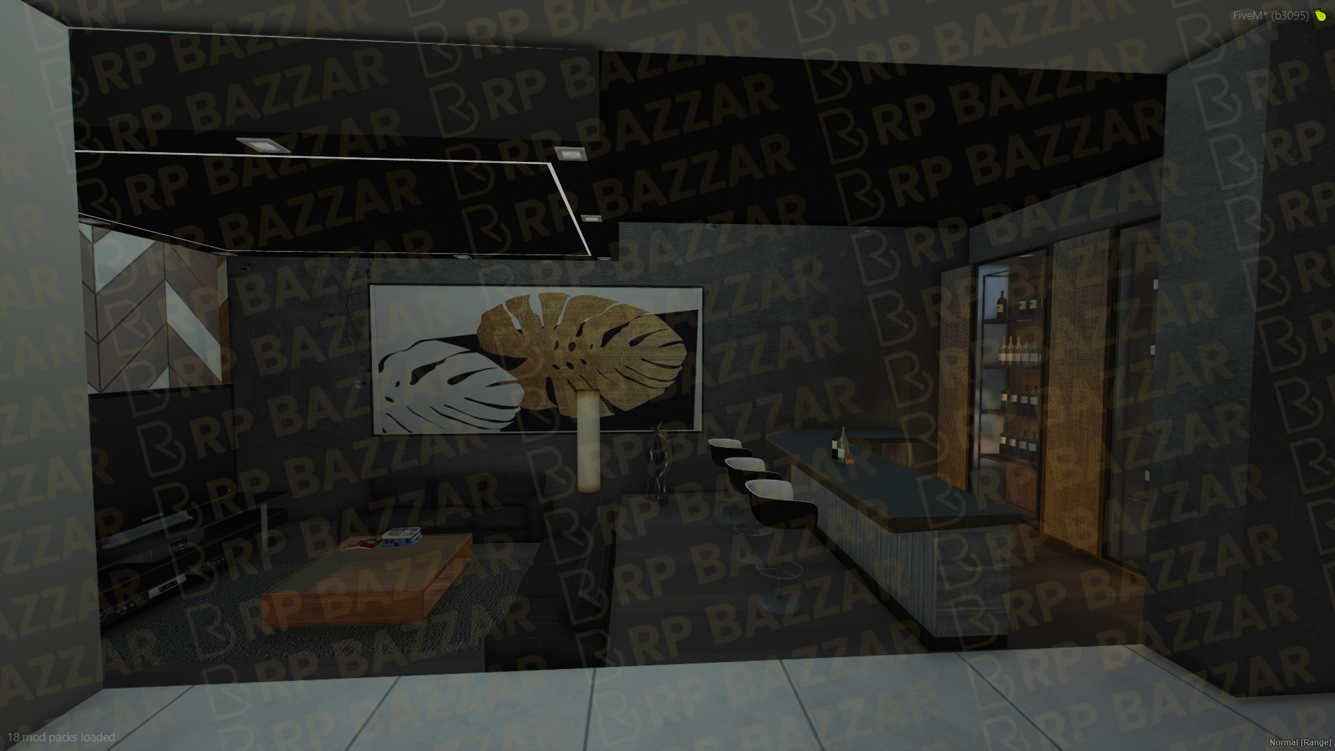 Luxury Mansion FiveM MLO — GTA RP Interior — ESX QB QBOX — RPBazzar