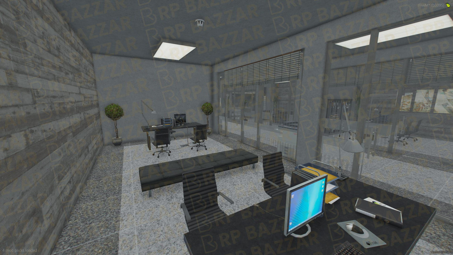 Precinct Police Station FiveM MLO — GTA RP Interior — ESX QB QBOX — RPBazzar