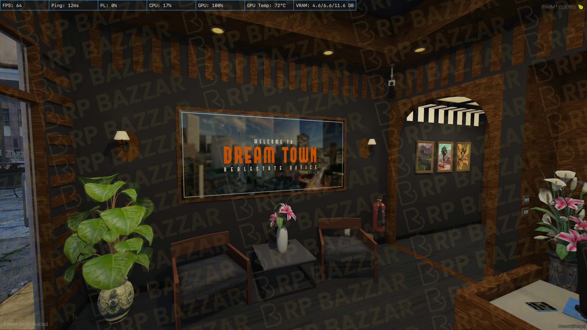 Luxury Office FiveM MLO — GTA RP Interior — ESX QB QBOX — RPBazzar