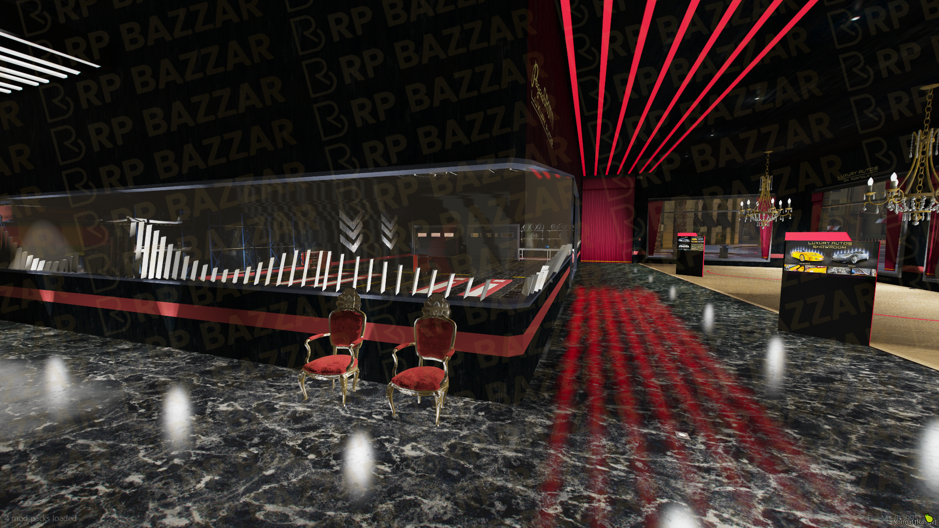 Pristine Vehicle Shop FiveM MLO — GTA RP Interior — ESX QB QBOX — RPBazzar
