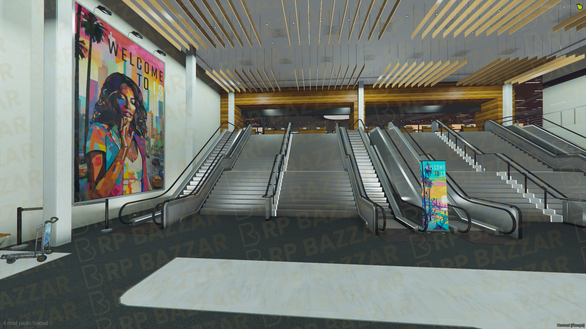 Domestic Airport FiveM MLO — GTA RP Interior — ESX QB QBOX — RPBazzar