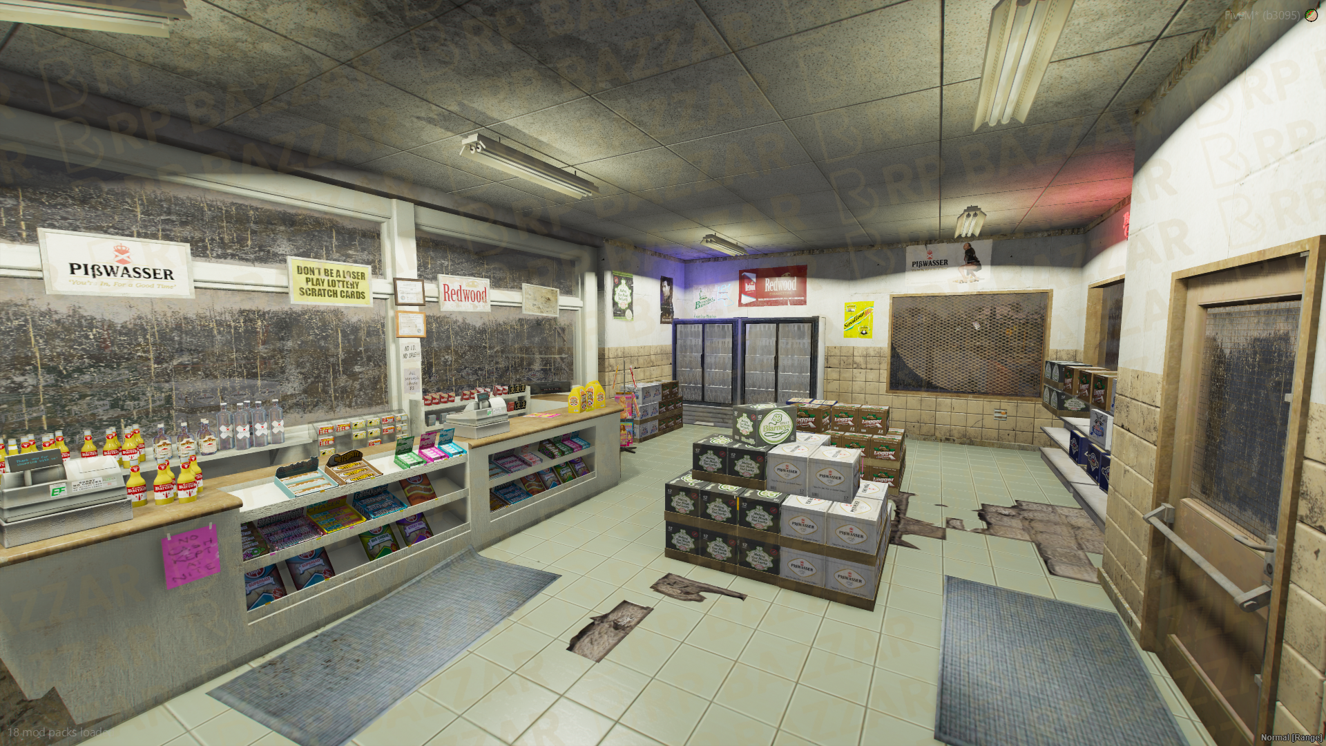 Southside Gang Garage FiveM MLO — GTA RP Interior — ESX QB QBOX — RPBazzar