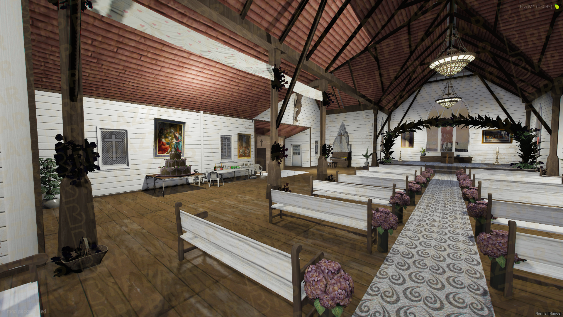 Quiet Church FiveM MLO — GTA RP Interior — ESX QB QBOX — RPBazzar