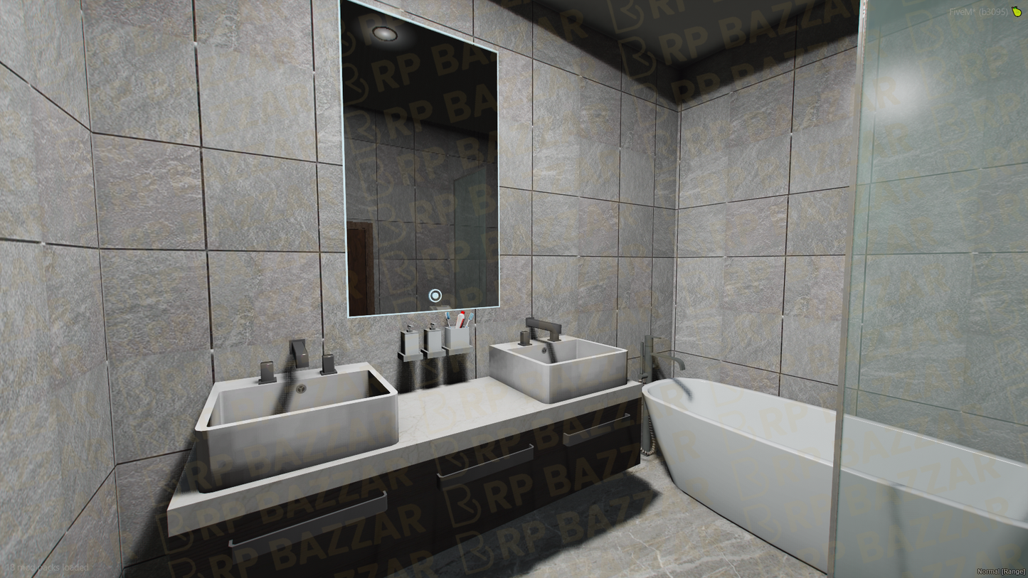Modern Mansion FiveM MLO — GTA RP Interior — ESX QB QBOX — RPBazzar